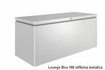 Obrázek k výrobku 38572 - Biohort Úložný box LoungeBox® 160, stříbrná metalíza .
