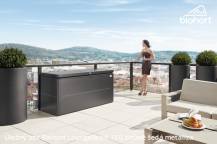 Obrázek k výrobku 38572 - Biohort Úložný box LoungeBox® 160, stříbrná metalíza .