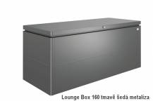 Obrázek k výrobku 38573 - Biohort Úložný box LoungeBox® 160, tmavě šedá metalíza .