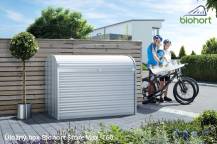 Obrázek k výrobku 38549 - Biohort Úložný box StoreMax® 160, stříbrná metalíza .