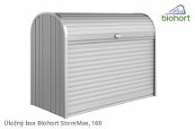 Obrázek k výrobku 38549 - Biohort Úložný box StoreMax® 160, stříbrná metalíza .