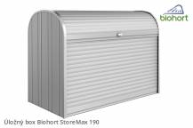 Obrázek k výrobku 38553 - Biohort Úložný box StoreMax® 190, šedý křemen metalíza .