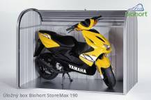 Obrázek k výrobku 38554 - Biohort Úložný box StoreMax® 190, tmavě šedá metalíza .