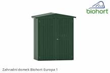 Obrázek k výrobku 38471 - Biohort Zahradní domek EUROPA 1, tmavě zelená .