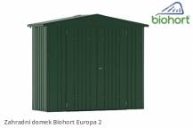 Obrázek k výrobku 38472 - Biohort Zahradní domek EUROPA 2, tmavě zelená .