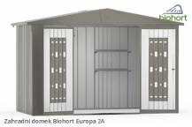 Obrázek k výrobku 38496 - Biohort Zahradní domek EUROPA 2A, stříbrná metalíza .