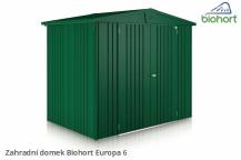 Obrázek k výrobku 38491 - Biohort Zahradní domek EUROPA 6, tmavě zelená .
