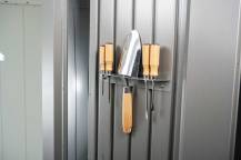 Obrázek k výrobku 38505 - Biohort Zahradní domek HIGHLINE® H1, tmavě šedá metalíza .