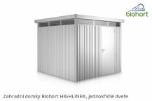 Obrázek k výrobku 38511 - Biohort Zahradní domek HIGHLINE® H3, stříbrná metalíza .