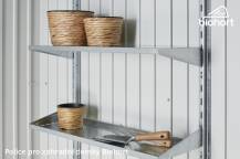 Obrázek k výrobku 38527 - Biohort Zahradní domek HIGHLINE® H3, tmavě šedá metalíza .