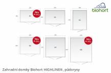 Obrázek k výrobku 38515 - Biohort Zahradní domek HIGHLINE® H4, tmavě šedá metalíza .