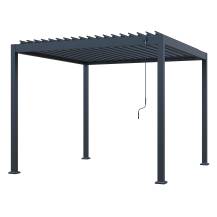Obrázek k výrobku 95635 - bioklimatická pergola LANITPLAST ALUGARDEN 3x3 m LG5062