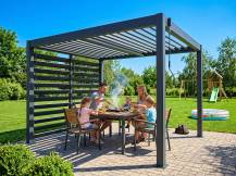 Obrázek k výrobku 92022 - bioklimatická pergola LANITPLAST BASIC 3x3 m LG4292