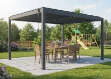 Obrázek k výrobku 92023 - bioklimatická pergola LANITPLAST BASIC 4x3 m LG4293