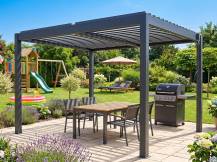 Obrázek k výrobku 92023 - bioklimatická pergola LANITPLAST BASIC 4x3 m LG4293