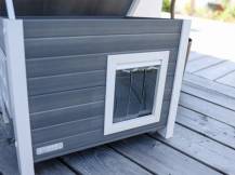 Obrázek k výrobku 81236 - Bouda pro kočky z EKO plastu KERBL ELI 57 x 45 x 43 cm