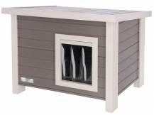 Obrázek k výrobku 81236 - Bouda pro kočky z EKO plastu KERBL ELI 57 x 45 x 43 cm