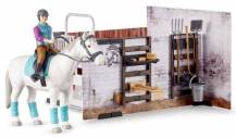 Obrázek k výrobku 54392 - BRUDER Staj s koněm a figurkou .
