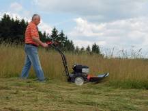 Multifunkční sekačka BDR-620B Lucina Max při práci