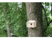 Obrázek k výrobku 81254 - Budka hnízdní pro malé ptactvo KERBL 21 x 13 x 13 cm