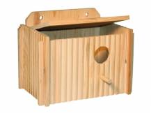 Obrázek k výrobku 81254 - Budka hnízdní pro malé ptactvo KERBL 21 x 13 x 13 cm