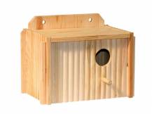 Obrázek k výrobku 81254 - Budka hnízdní pro malé ptactvo KERBL 21 x 13 x 13 cm