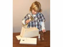 Obrázek k výrobku 81255 - Budka pro sýkorky, sada pro kutily KERBL 36 x 12 x 14 cm