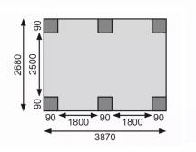 Obrázek k výrobku 54168 - carport KARIBU ECO 1A 62023