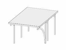 Obrázek k výrobku 54167 - carport KARIBU ECO 1B 62025