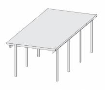 Obrázek k výrobku 22059 - carport KARIBU ECO 2A 62029