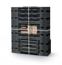 Obrázek k výrobku 93623 - COMPOGREEN VARIO KOMPOSTÉR 950L ČERNÝ