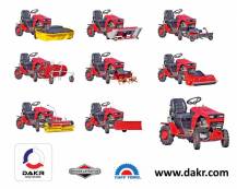 Obrázek k výrobku 71112 - DAKR Panter FD-5 zahradní traktor