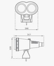 Obrázek k výrobku 53738 - Dalekohled STAR TYRKYSOVÝ .
