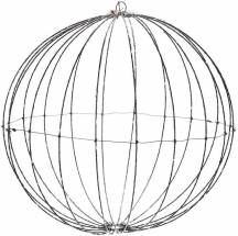 Obrázek k výrobku 78354 - Dekorace KOULE 40 cm, 240LED s časovačem