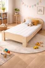 Obrázek k výrobku 72723 - Dětská dřevěná postel Anička