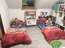 Obrázek k výrobku 72723 - Dětská dřevěná postel Anička Dětská dřevěná postel Anička