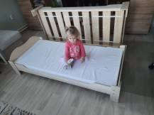 Obrázek k výrobku 72723 - Dětská dřevěná postel Anička Dětská dřevěná postel Anička
