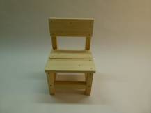 Obrázek k výrobku 21580 - Dětská dřevěná židlička Herold .