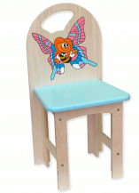 Obrázek k výrobku 21906 - Dětská dřevěná židlička s motivem - Fandy .
