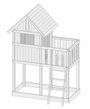 Obrázek k výrobku 53946 - dětské hřiště KARIBU FRIEDA 91175