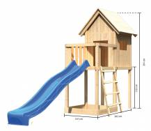 Obrázek k výrobku 22042 - dětské hřiště KARIBU FRIEDA 91176
