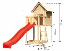 Obrázek k výrobku 53949 - dětské hřiště KARIBU FRIEDA 91177