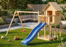 Obrázek k výrobku 53950 - dětské hřiště KARIBU FRIEDA 91180