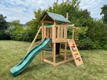 Obrázek k výrobku 78552 - Dětské hřiště Monkey´s Home Malý pirát HOOK se zelenou skluzavkou Dětské hřiště Monkey´s Home Malý pirát HOOK se zelenou skluzavkou