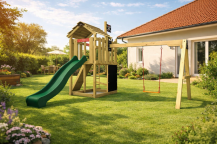 Obrázek k výrobku 78603 - Dětské hřiště Monkey´s Home Malý pirát MAD se zelenou skluzavkou