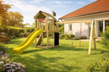 Obrázek k výrobku 78601 - Dětské hřiště Monkey´s Home Malý pirát MAD se žlutou skluzavkou