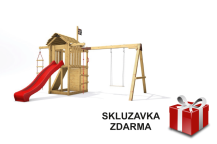 Obrázek k výrobku 82513 - Dětské hřiště Monkey´s Home Malý pirát SAM s červenou skluzavkou