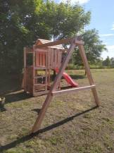 Obrázek k výrobku 82515 - Dětské hřiště Monkey´s Home Malý pirát SAM se zelenou skluzavkou Dětské hřiště Monkey´s Home Malý pirát SAM se zelenou skluzavkou