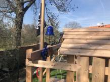 Obrázek k výrobku 82515 - Dětské hřiště Monkey´s Home Malý pirát SAM se zelenou skluzavkou Dětské hřiště Monkey´s Home Malý pirát SAM se zelenou skluzavkou