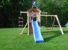 Obrázek k výrobku 82515 - Dětské hřiště Monkey´s Home Malý pirát SAM se zelenou skluzavkou Dětské hřiště Monkey´s Home Malý pirát SAM se zelenou skluzavkou